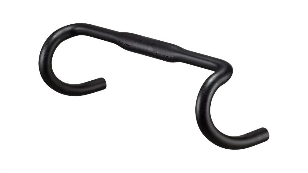 Preisreduziert Specialized ROVAL ALPINIST RD BAR SATIN 400MM SATIN CARBON/GLOSS BLACK - leichter Rennradlenker
