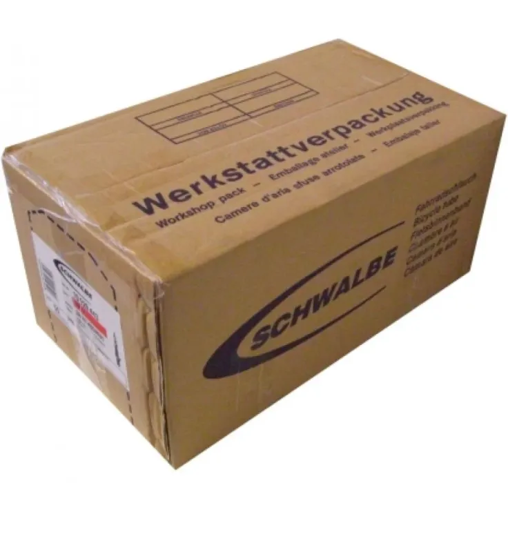 Angebot Schwalbe Schlauch Werkstattpackung SV6 28/40-406 40mm - 28 Stück Fahrradschläuche mit Sclaverand-Ventil für 20 Zoll - Fahrradschlauch