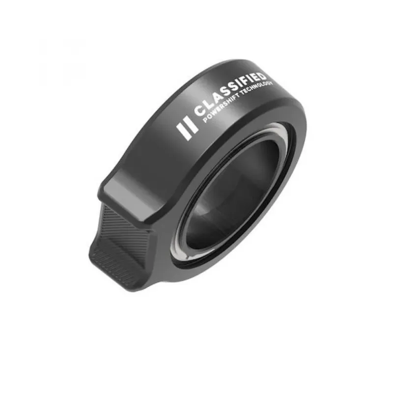 Classified Shifter für Flatbar-Lenker 22 mm Schwarz - kabelloser Ring-Shifter für Powershift Markenprodukt