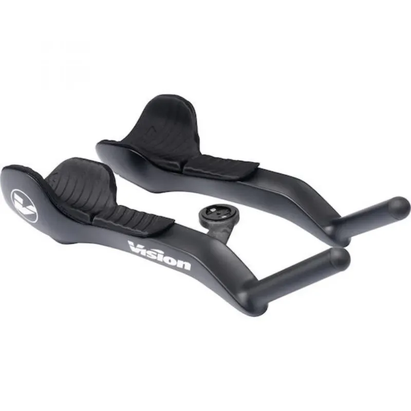 Expressversand Vision Extensions Metron TFE EVO 340 mm (L) Schwarz - aerodynamische Carbon-Zeitfahr-Extensions