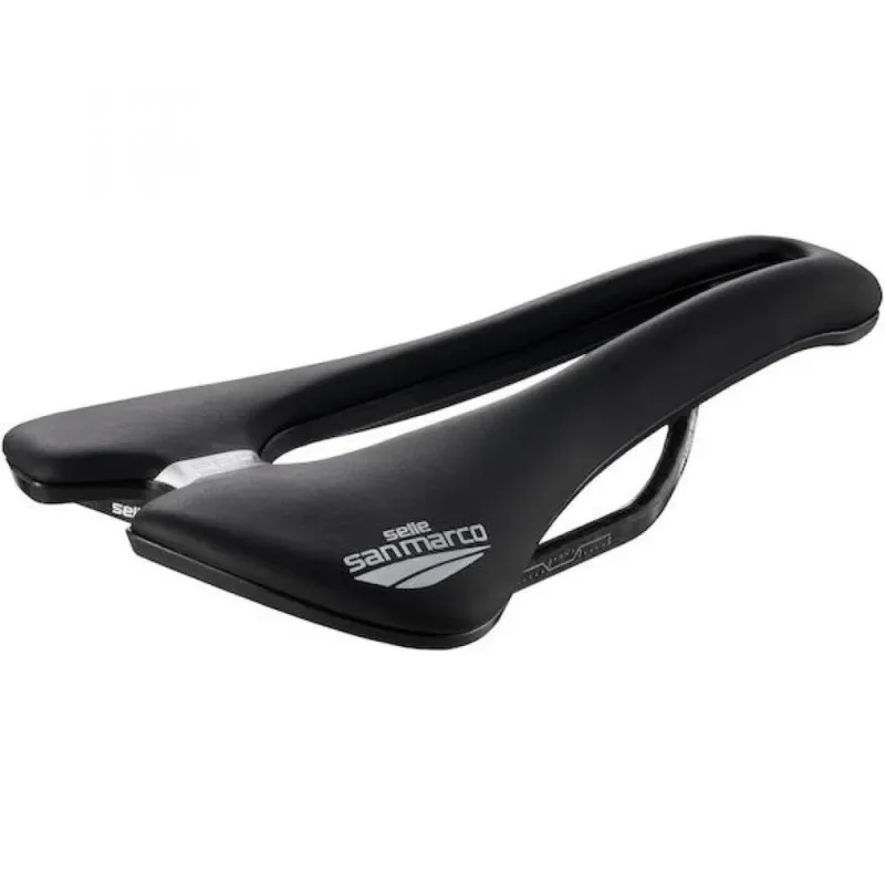 Selle San Marco Sattel Aspide Short Carbon FX Pro Series 140 x 255 mm Schwarz - maximaler Race-Comfort Günstig