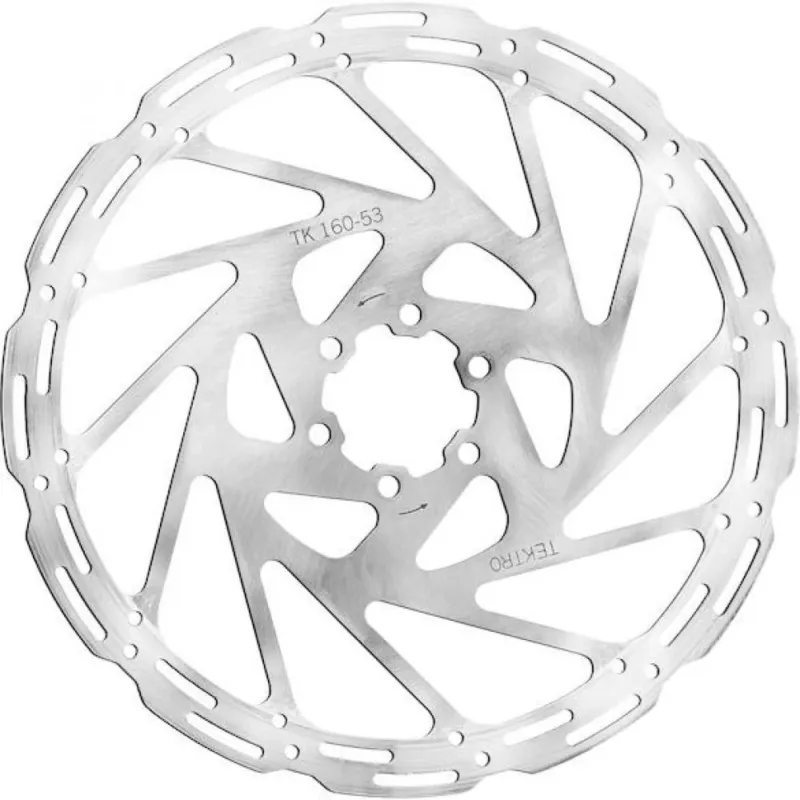 Ausverkauf TEKTRO Bremsscheibe TR-53 6-Loch 53 Stainless - leise - kraftvolle Bremsleistung - Scheibenbremse
