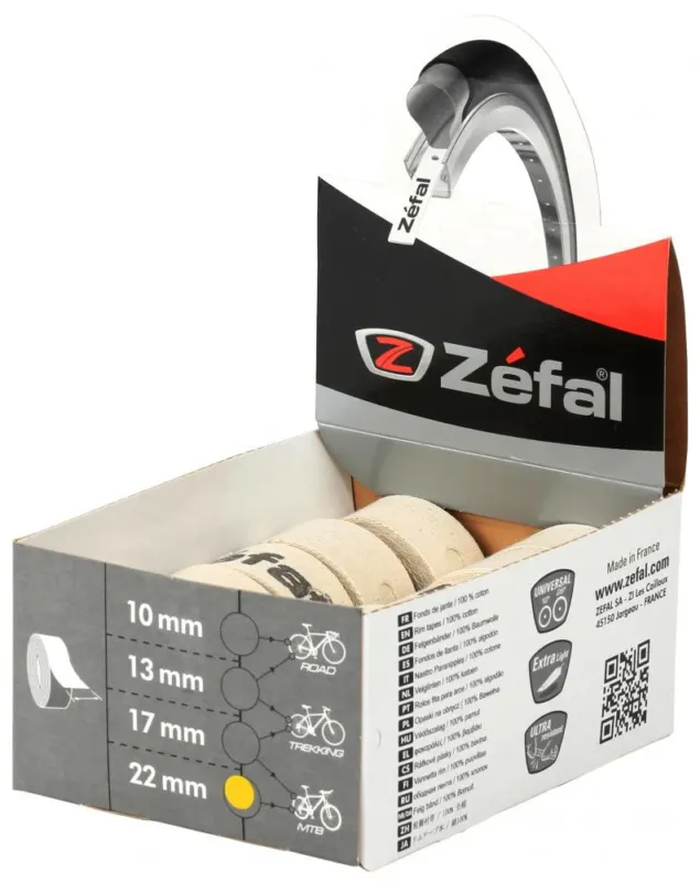 Zéfal Felgenband selbstklebend 17 mm - zuverlässiger Pannenschutz für Ihre Felge Kostenloser Versand