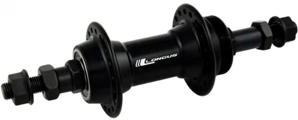 Longus Hinterradnabe Matrix 36 Loch 36 - robuste Nabe für Schraubkranz-Laufräder Saisonangebot