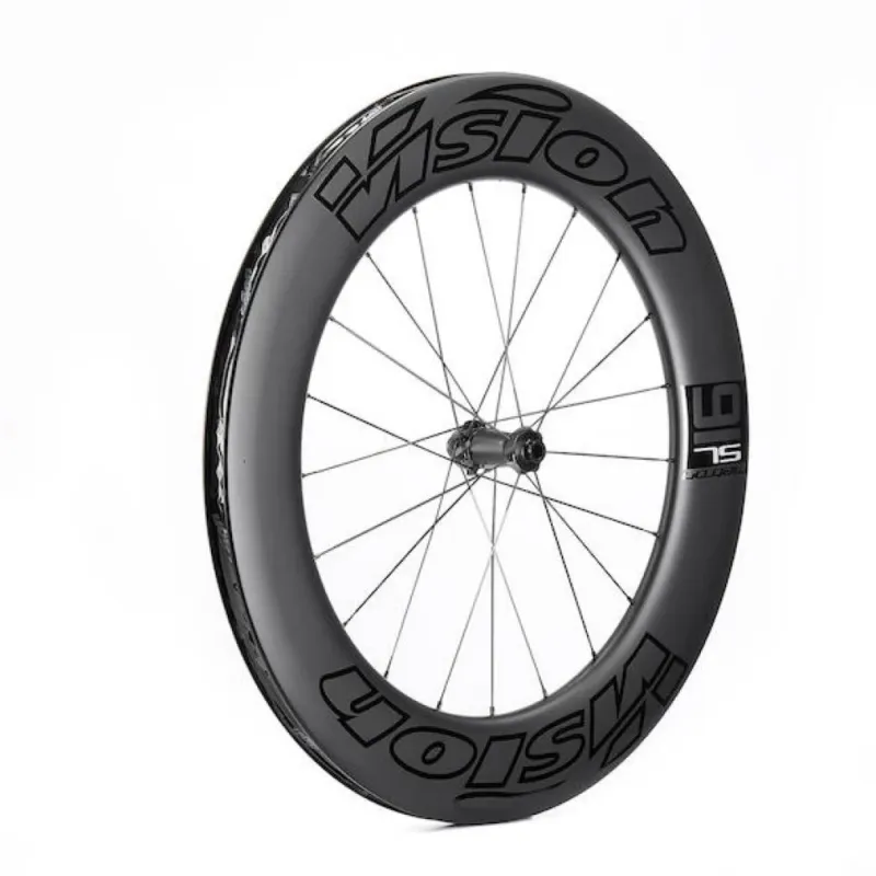 Vision Laufrad VR Metron 91 SL Disc 622x21x90 mm Schwarz - extrem aerodynamisches Vorderrad Neue Ware