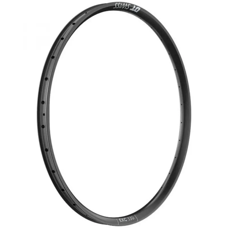 DT Swiss Felge EXC 330 27 - 5" 32 Loch schwarz - ultraleichte Enduro-Carbonfelge - Felgen 27.5 Zoll Highlight