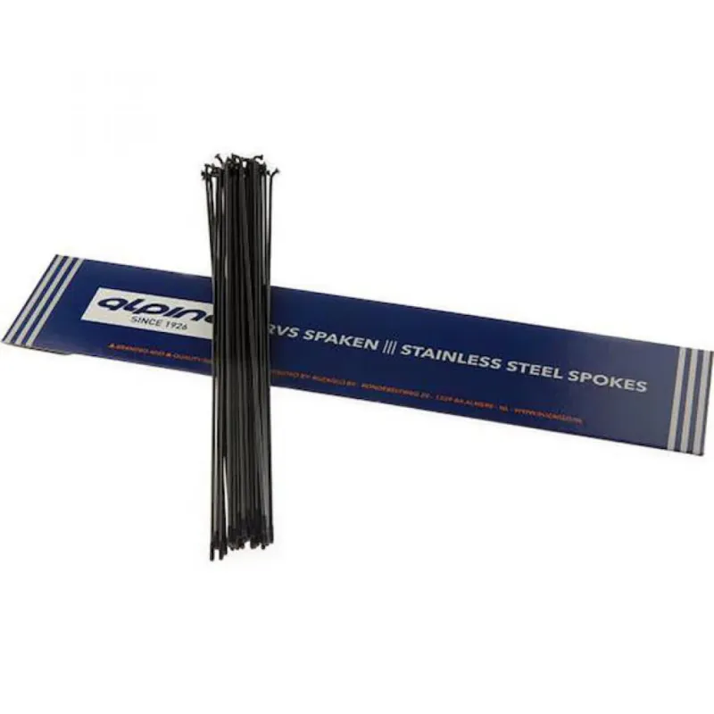 Vision Ersatzspeiche Alpina Flat Directpull 271 mm Schwarz - präziser Laufrad-Ersatz Ausverkauf