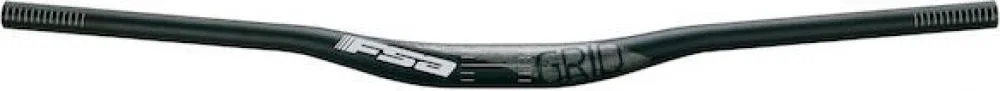 Preisreduziert FSA Lenker Grid Low Riser 35 x 800 mm Schwarz - stabiler Enduro MTB-Lenker