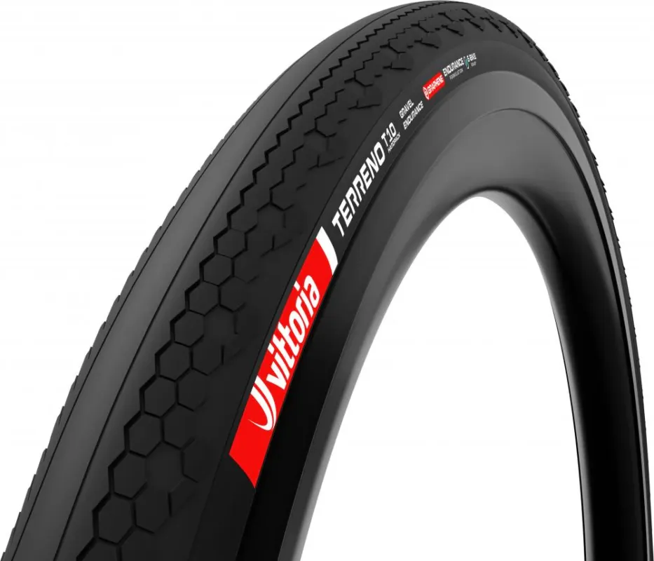 Rabatt Vittoria Terreno T10 hardpack 29 Zoll (50-622) Gravel 50 Black - schneller Gravel-Reifen für Hardpack