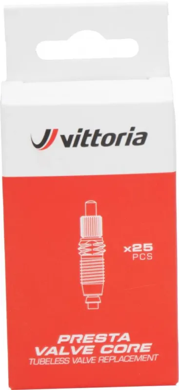 Jetzt Bestellen Vittoria Presta core mechanism 25pcs (25 Stück) - zuverlässiger Ventileinsatz für Presta-Ventile