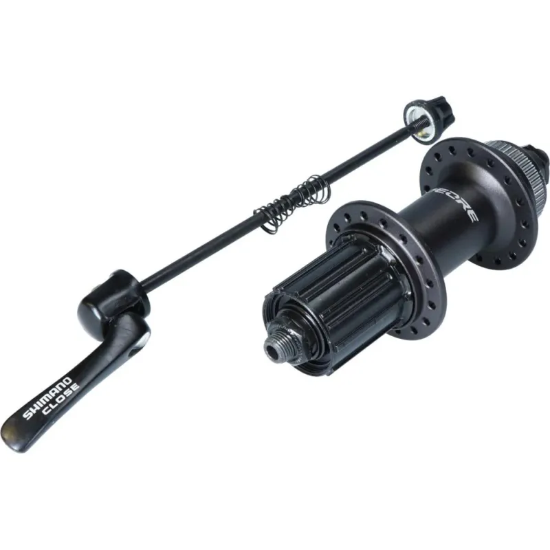 Meistverkauft SHIMANO Hinterradnabe DEORE FH-M5100 Center-Lock 32 Schwarz - zuverlässige 32-Loch MTB-Nabe