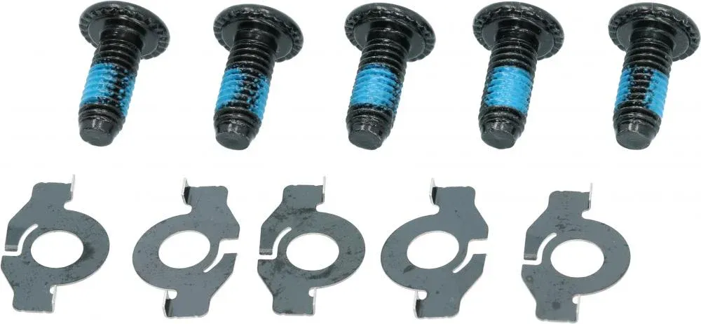 SHIMANO Befestigungsschraube für SM-RTC60 (5St.) M5 x 10 mm - sichere Bremsscheibenmontage Beliebt
