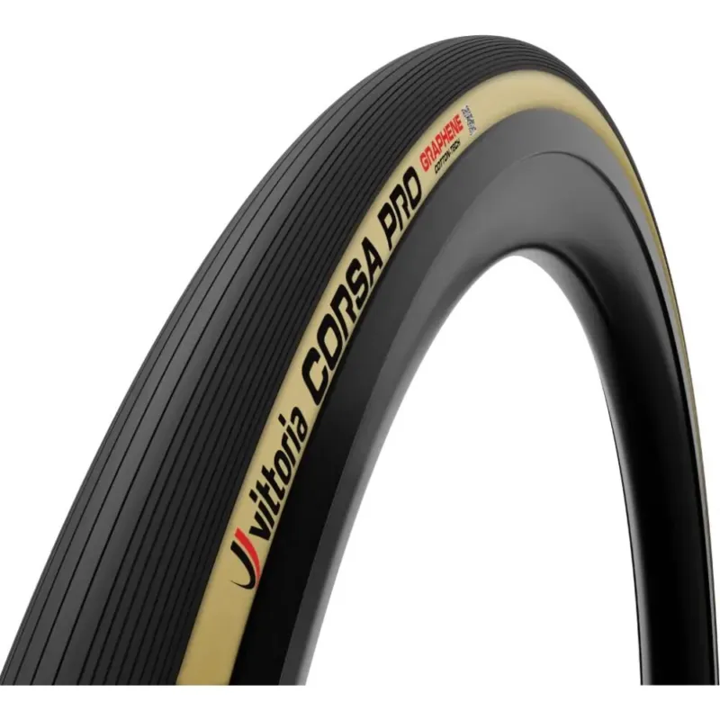 Vittoria Corsa Pro 28 Zoll (29-622) TLR wide 29 tan-black - Tubeless Rennradreifen mit Top-Grip Preis Gesenkt
