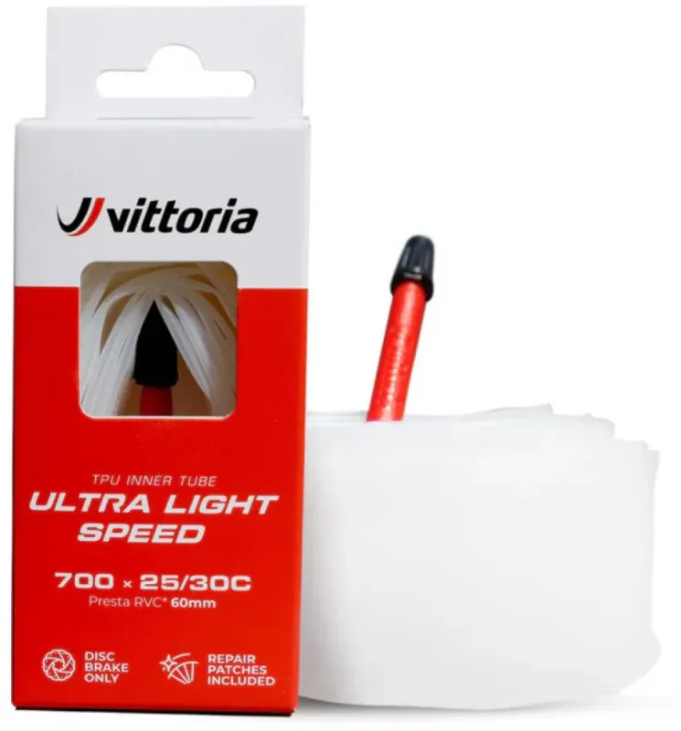 Vittoria Schlauch Ultra Light Speed 700x25/30 30 - ultraleichter Rennradschlauch mit 80 mm Ventil Top-Seller