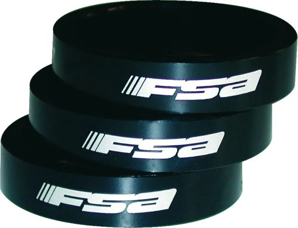 Kracherpreis FSA Vorbauspacer Alu 1,5" 10 mm x 1,5" Schwarz - präzise Cockpit-Feineinstellung