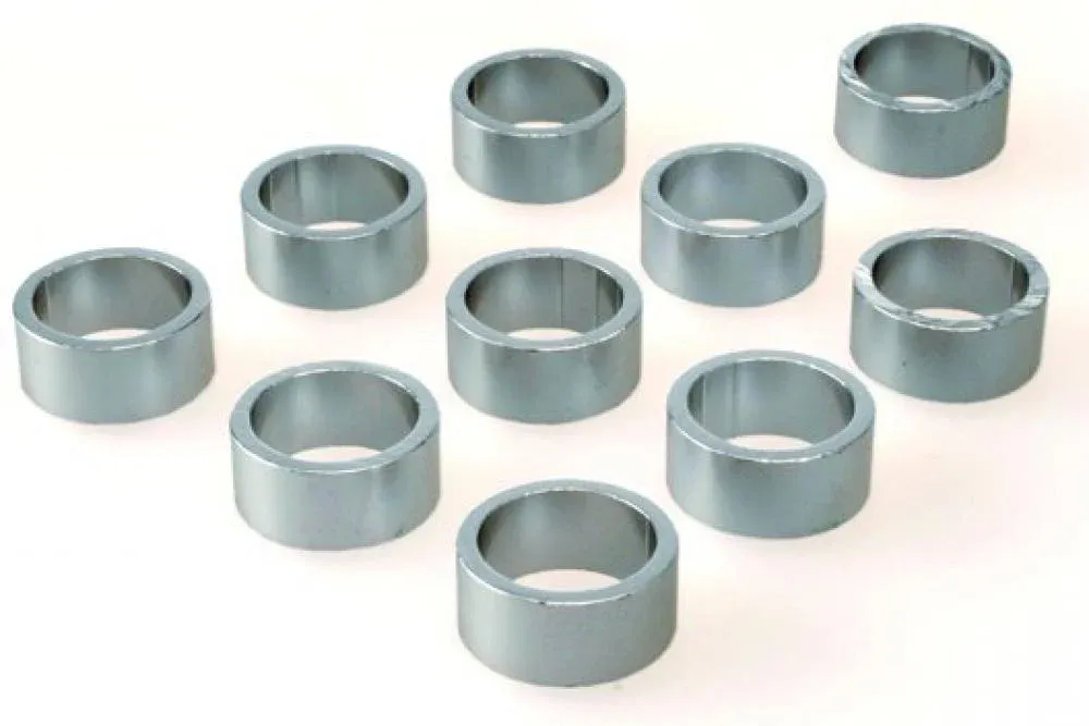 Procraft Ahead Spacer Alu 1 1/8 15 mm 1 1/8 Zoll silber - präzise Lenkerhöhenanpassung Solange Der Vorrat Reicht