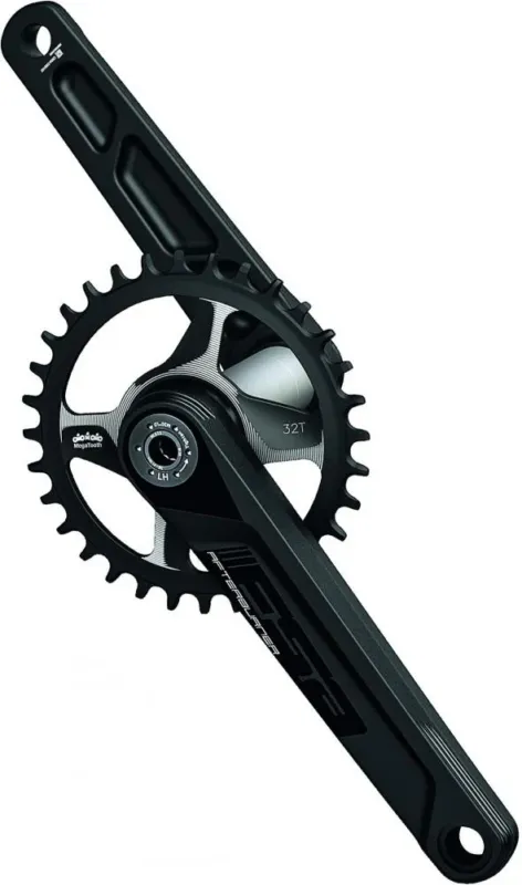 Wochenendangebot FSA Kurbelgarnitur Afterburner Modular Direct Mount 175 mm Schwarz - steife Performance-Kurbel