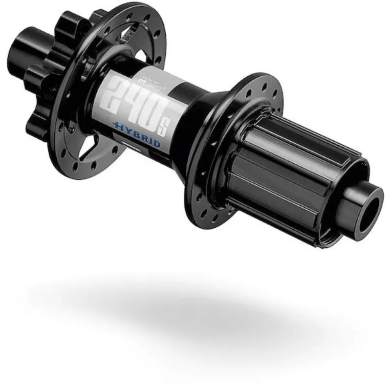 DT Swiss Nabe Hybrid MTB HR 240 S 36 Loch schwarz - extrem belastbare Hinterradnabe Abverkauf