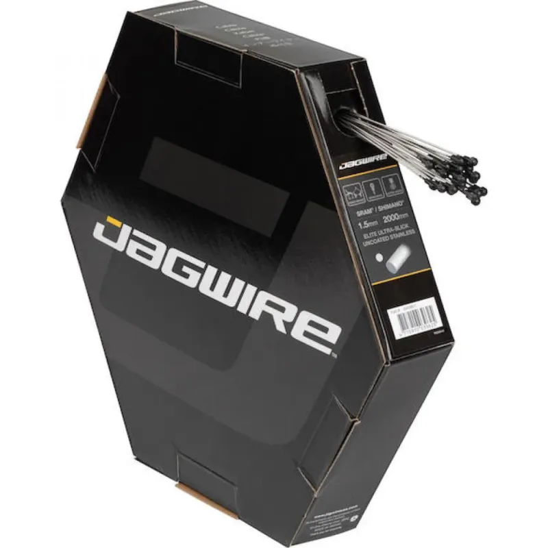 Jagwire Bremszug Road Elite Ultra-Slick polished 1.5 x 2000 mm Silber - maximale Bremsperformance Jetzt Kaufen