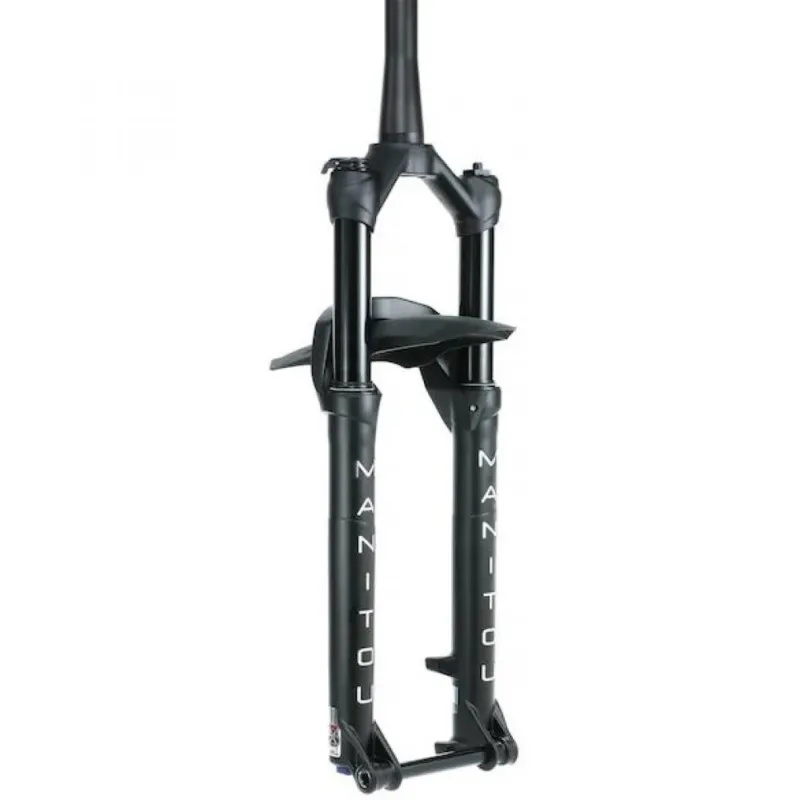 Manitou Federgabel Machete 27,5" 100 mm Schwarz - leistungsstarke Trail-Gabel Preis Gesenkt
