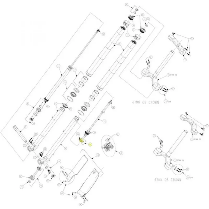 Manitou Luftkolben Air Spring für Dorado 27,5/29 Zoll - präzises Fahrwerks-Upgrade Direkt Vom Hersteller