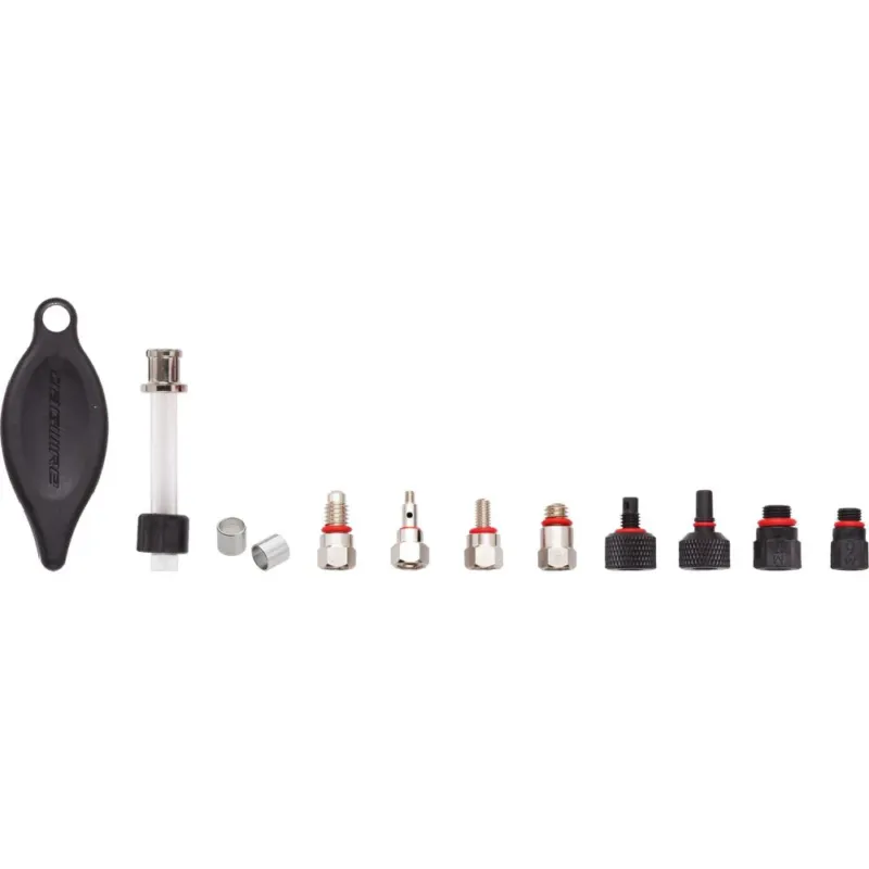 Preis Gesenkt Jagwire Ersatz-Adapter-Set für Elite Bleed Kit Rot - umfassendes Entlüftungs-Set