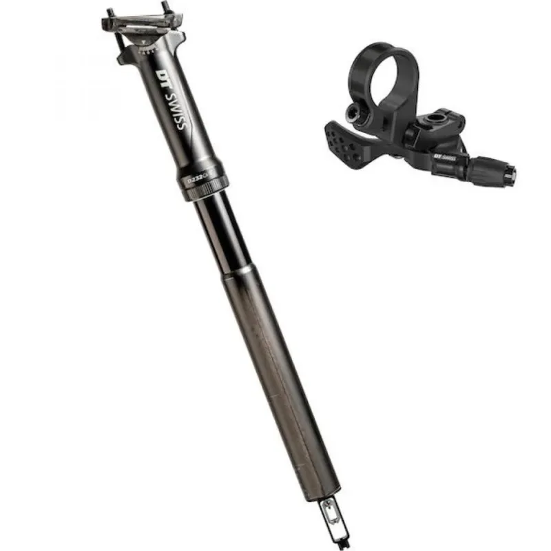 Wochenendangebot DT Swiss Vario-Sattelstütze D 232 ONE Carbon 27,2 mm Schwarz - leichte XC-Teleskopstütze