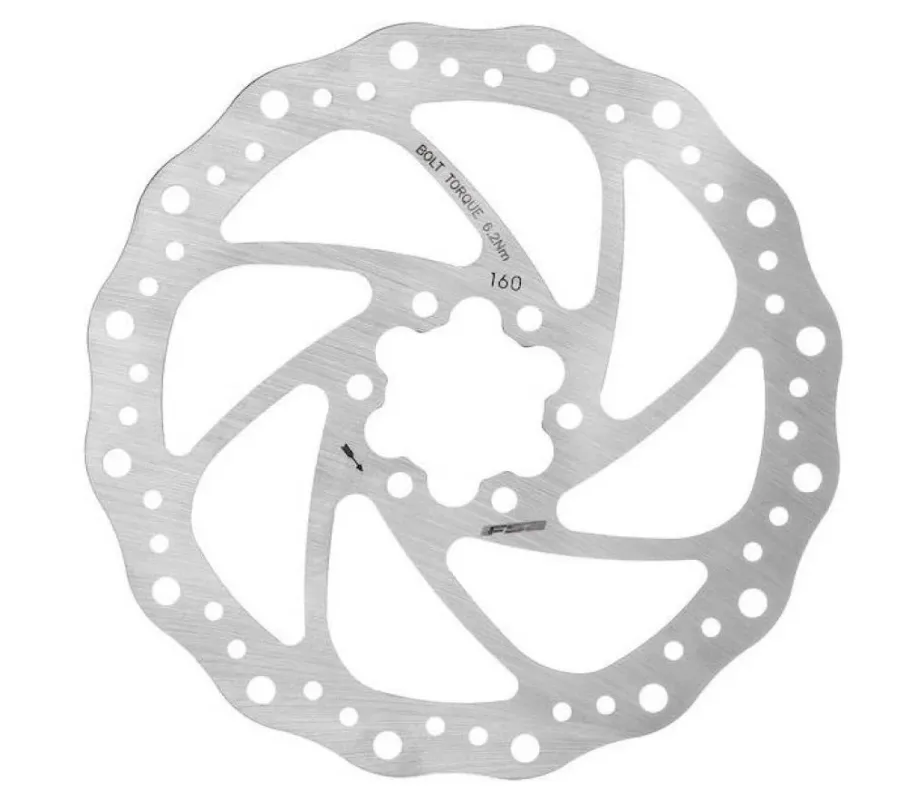 Markenware FSA Afterburner Bremsscheibe 160 mm Silber - Ultraleicht & optimierte Kühlung