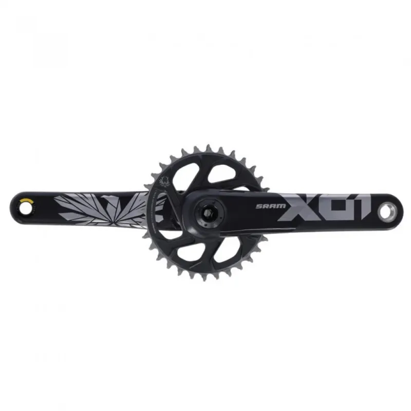 Nur Für Kurze Zeit SRAM X01 Eagle Boost DUB Kurbelgarnitur 175 mm schwarz - leichte Carbon-Performance für 1x12-MTB-Antriebe