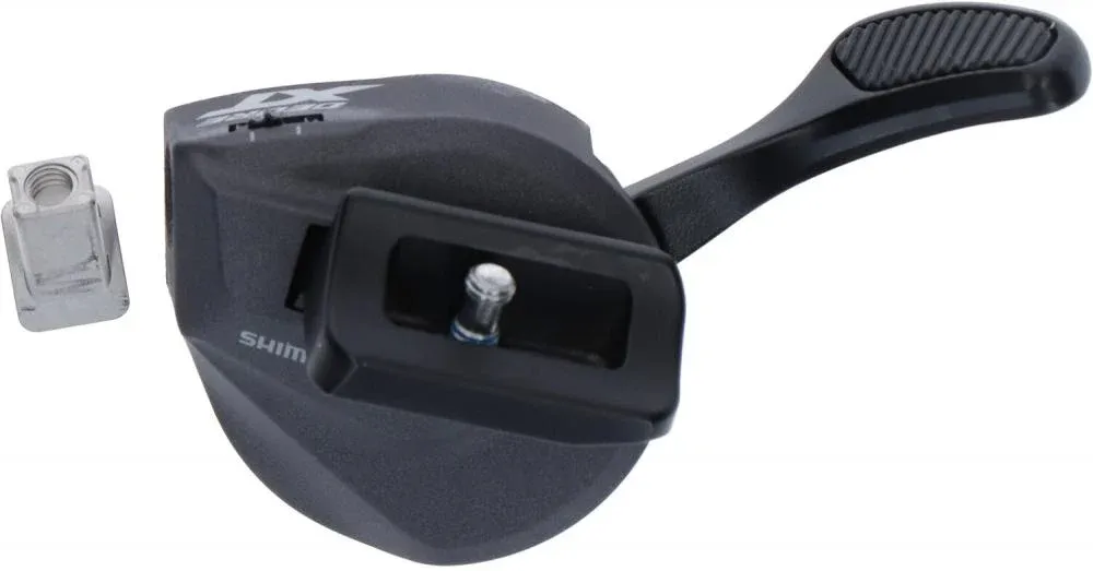 Highlight SHIMANO SCHALTHEBEL LINKS OHNE HALTER SL-8100-I - 2-/3-fach MTB Schalthebel, ca. 77 g