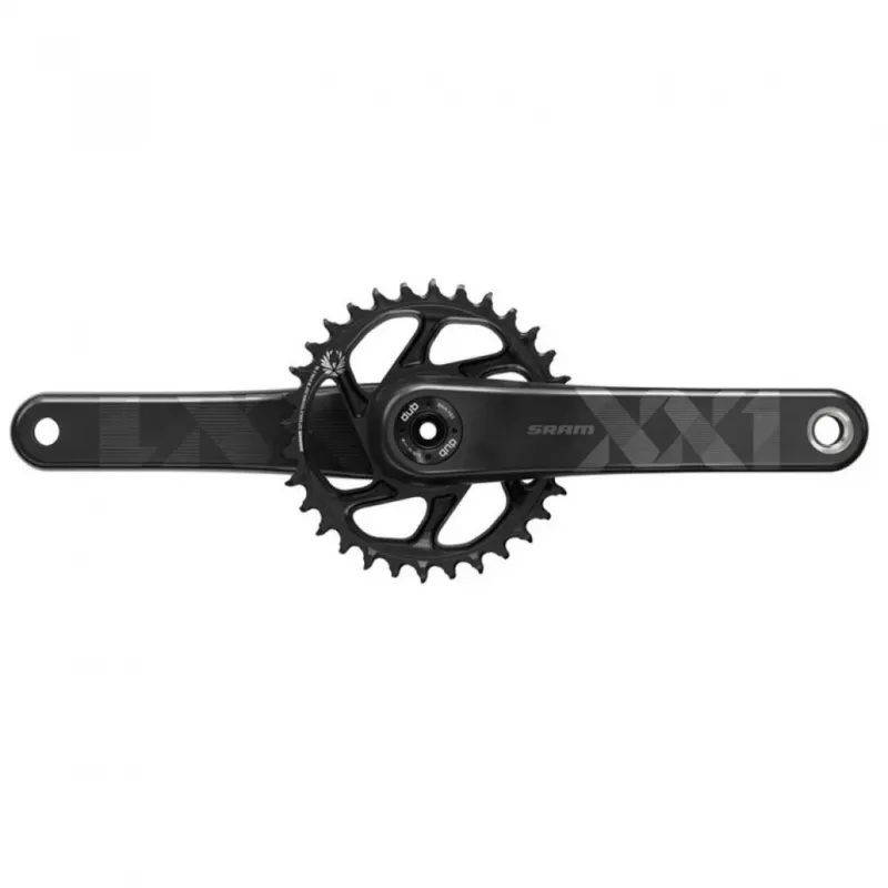 SRAM XX1 Eagle DUB Kurbelgarnitur 175 mm 34T schwarz - maximale Schaltperformance für 1x12-Antriebe Kostenfreie Lieferung