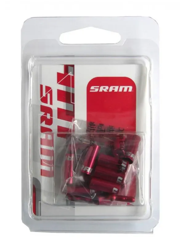 SRAM Kabelenden Kit rot - saubere Zugführung und zuverlässiger Schutz Direktkauf