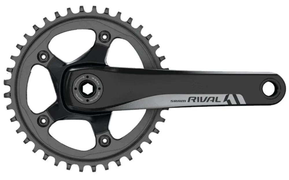 SRAM Kurbelsatz Rival 1 172,5 mm GXP 42T - Effizienter 1x-Antrieb für Road & Gravel Top-Angebot