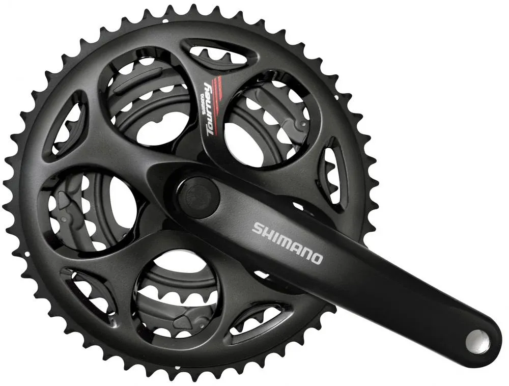 SHIMANO Kurbelgarnitur TOURNEY FC-A073 - 7-fach, 8-fach, 170 mm, 50-39, 30 Zähne Kracherpreis