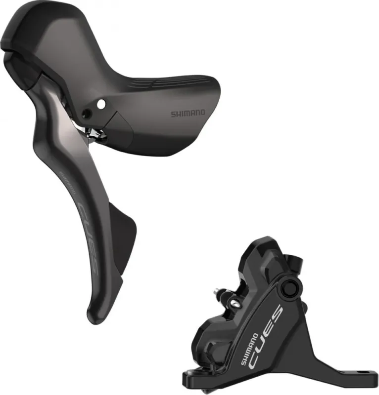 Meistverkauft SHIMANO Scheibenbremse CUES ST-U6030+BR-U6030, links, 2-fach Scheibenbremse - 6030, 2-fach