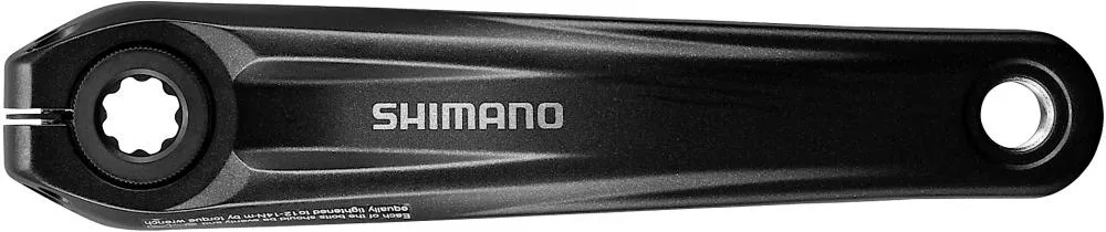 SHIMANO Kurbelarm E-BIKE SYSTEMS FC-E8000 rechts - 170 mm, Schwarz Direktkauf