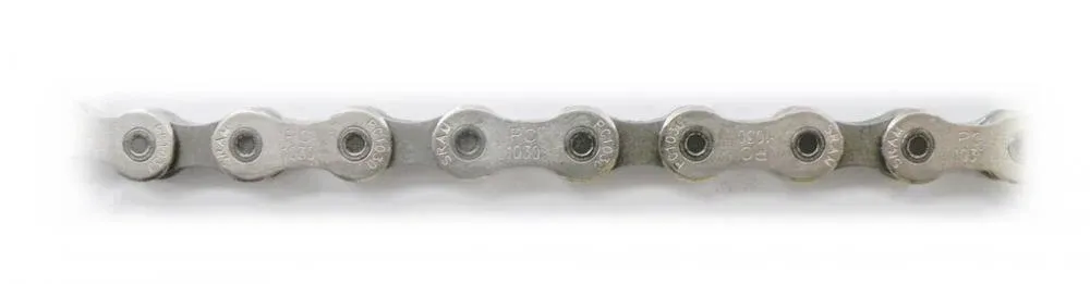 SRAM Power Chain 1031 Kette 10-fach - 114 Glieder, PowerLock, verchromte Nietpins Zertifiziert