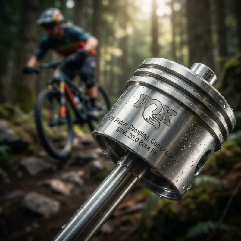 FOX Piston: Damping, Compression, MIM, 20.0 Bore FK - präzise Dämpfungsregelung Gratis Versand