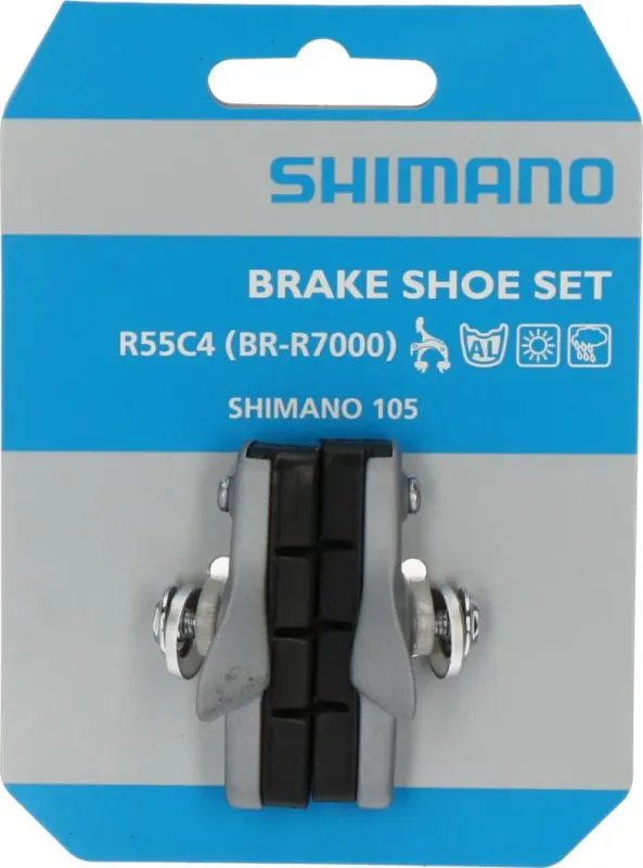 Jetzt Kaufen SHIMANO Bremsschuh R55C4 Cartridge BR-R7000 - für Alufelge, Silber