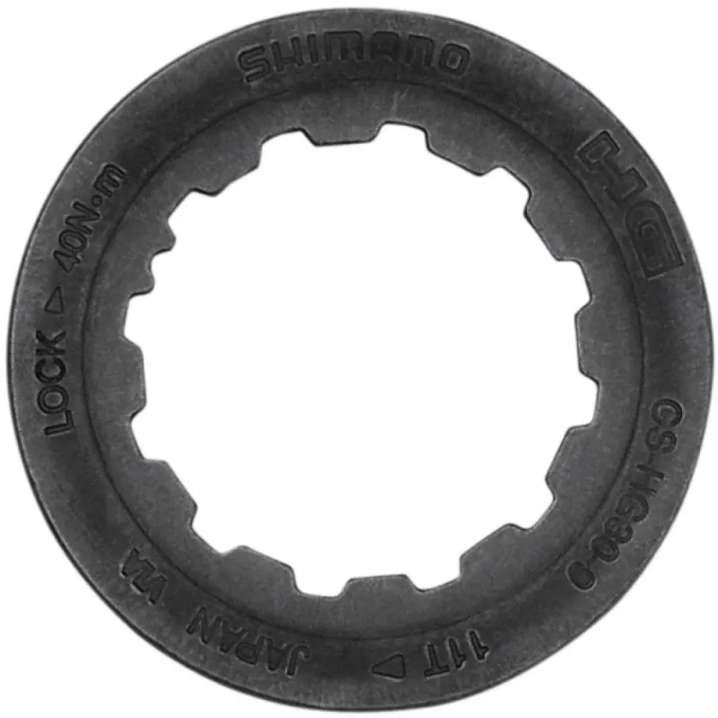 SHIMANO Verschlussring CS-HG30 - Lockring für HG-Kassetten, ca. 13 g Neu Im Sortiment