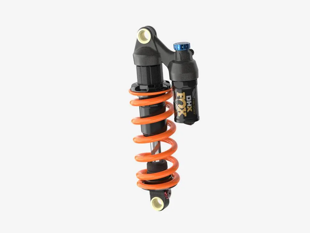 FOX DHX Factory Stahlfederdämpfer, 2POS, 230 × 65 mm - Fahrraßederdämpfer MTB 230 × 65 mm Schnäppchen