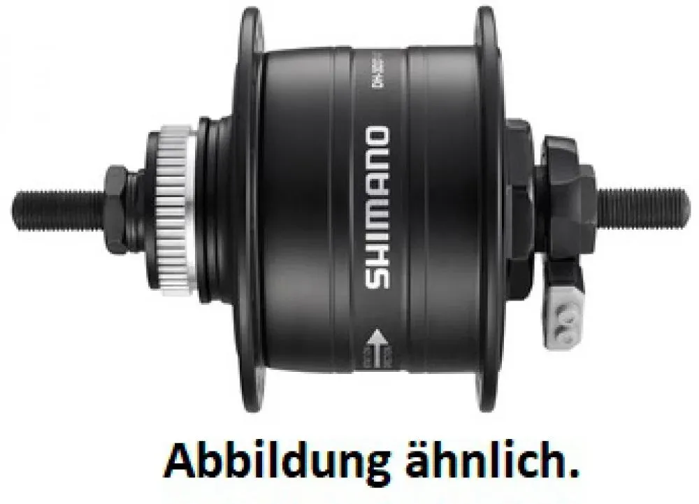 Top-Seller SHIMANO Nabendynamo DH-3D37 - 6V/3W, 36 Loch, Center-Lock, Silber