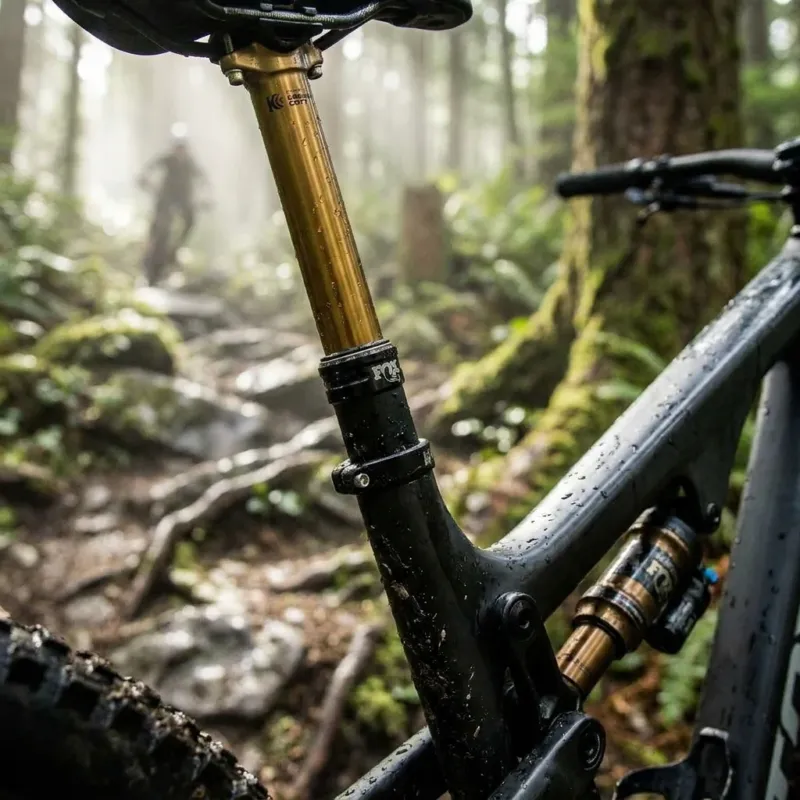 FOX Upper Post Kashima Seat Post 6" Drop - präzise Performance für Teleskopstützen Must-Have