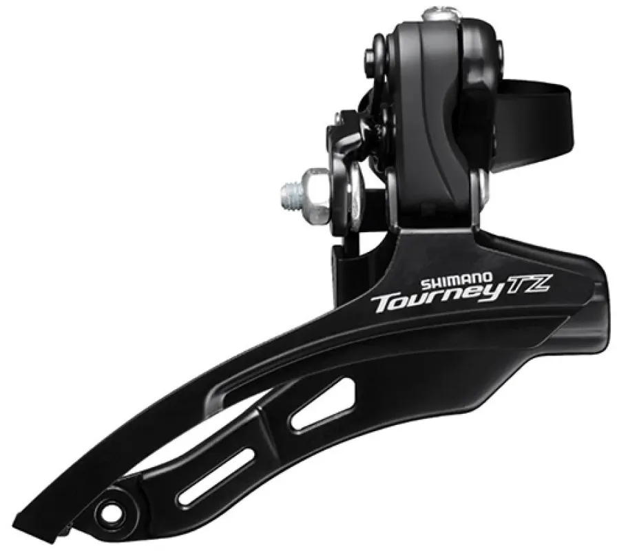 Neue Ware SHIMANO Umwerfer TOURNEY TZ FD-TZ500 3-fach MTB/Trekking - zuverlässige Schaltperformance mit Top-Pull