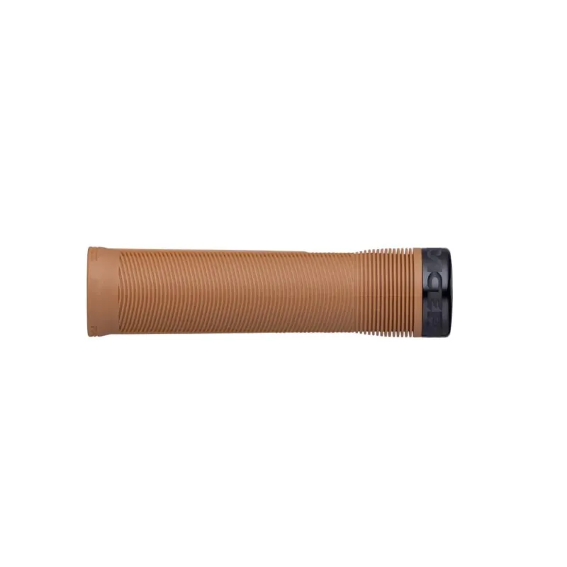 Race Face Chester Lock-On Griff 136/34mm gum/black braun, schwarz - sicherer Halt am Lenker Nur Für Kurze Zeit