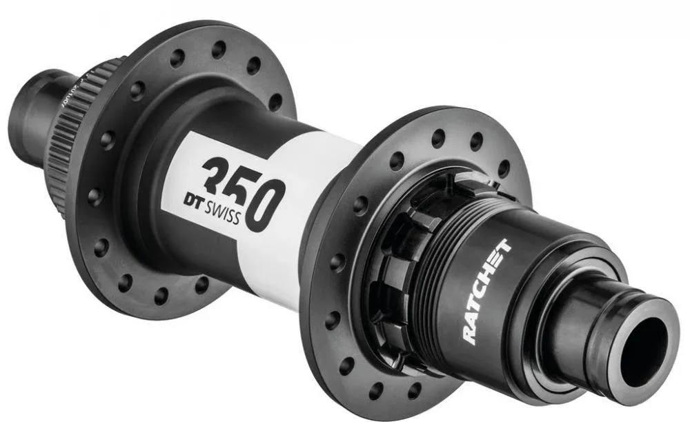 DT Swiss Nabe MTB HR 350 Classic 28 Loch Schwarz - zuverlässige Boost-Hinterradnabe Neuheit
