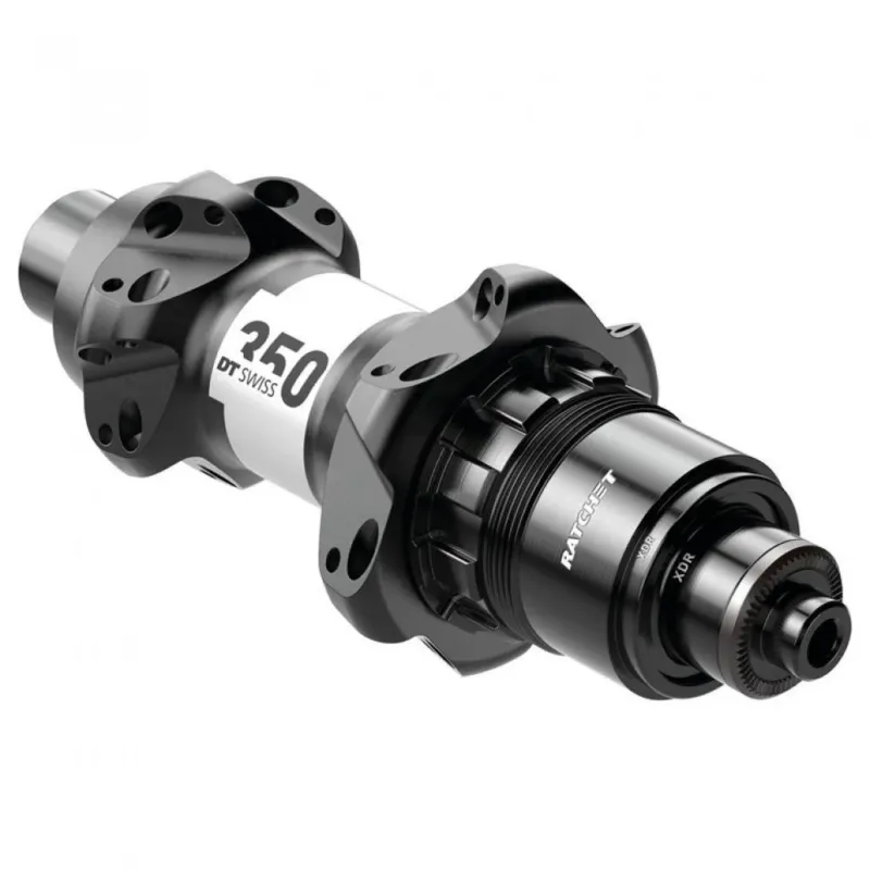 Angebot DT Swiss Nabe Road HR 350 Straightpull 24 Loch Schwarz - zuverlässige Hinterradnabe