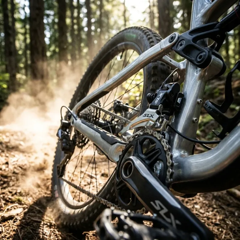 SHIMANO Umwerfer SLX FD-M7100 2-fach MTB Schelle mittig Front-Pull - präzise Schaltperformance am Mountainbike Rabatt