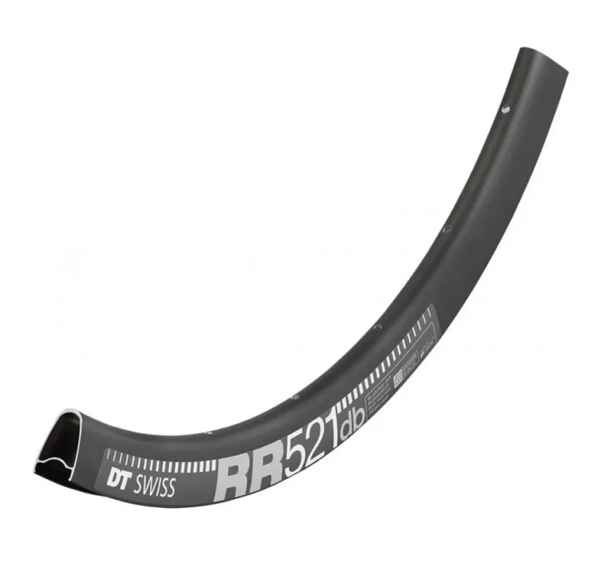 DT Swiss Felge RR 521 Disc 28"/700C 28 Loch Schwarz - robuste Gravel- und Rennradelge Letzte Chance
