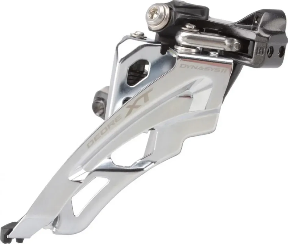 Wochenendangebot SHIMANO DEORE XT FD-M8000 Umwerfer 3-fach Schelle tief Front-Pull - präzise MTB-Schaltperformance